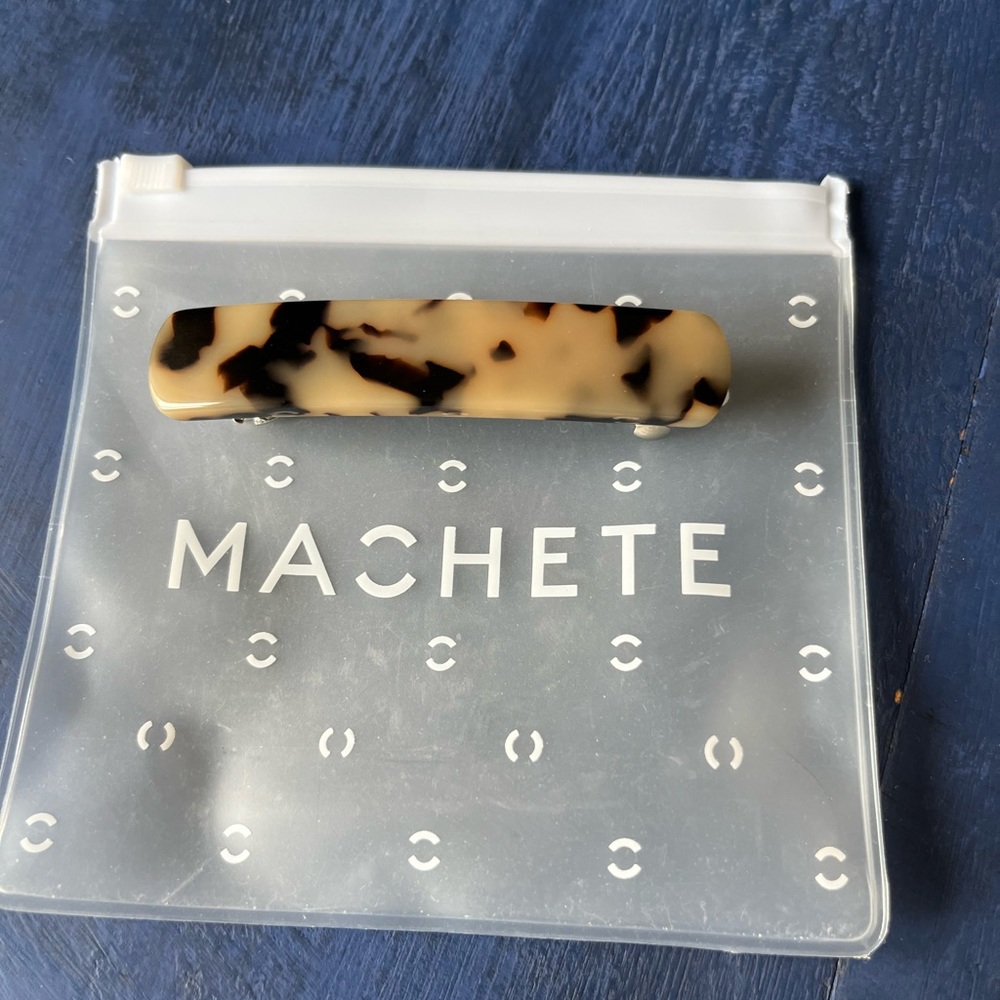 Hair Clip -Machete No. 3 Heirloom Clip in Blonde Tortoise
